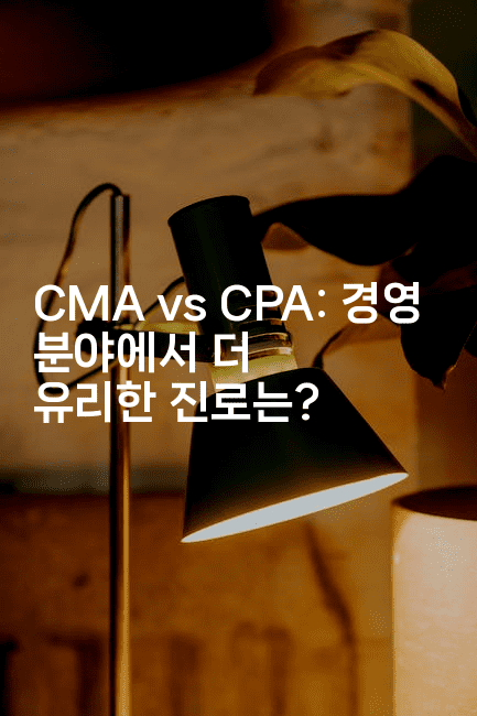 CMA vs CPA: 경영 분야에서 더 유리한 진로는?2-머니미미