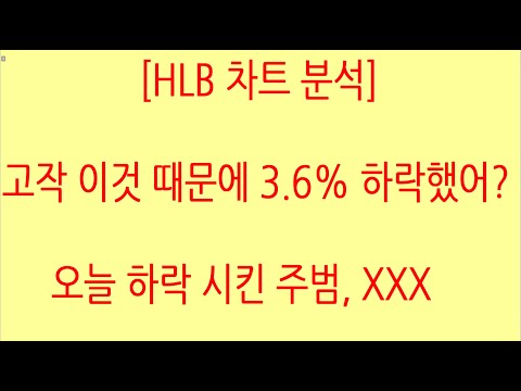 [HLB차트분석]외국인 창구의 의도적 하락으로 5일선, 20일선, 8만원 다  이탈됐습니다. 의도적 하락 이후 의도적 상승 체크해야 함. #hlb #hlb주가전망 #에이치엘비