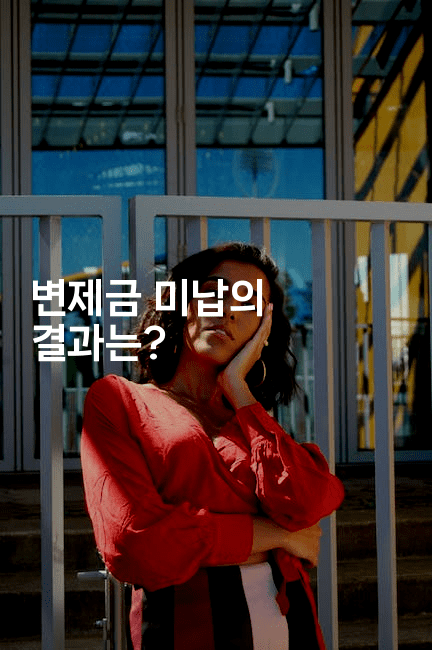 변제금 미납의 결과는?-머니미미