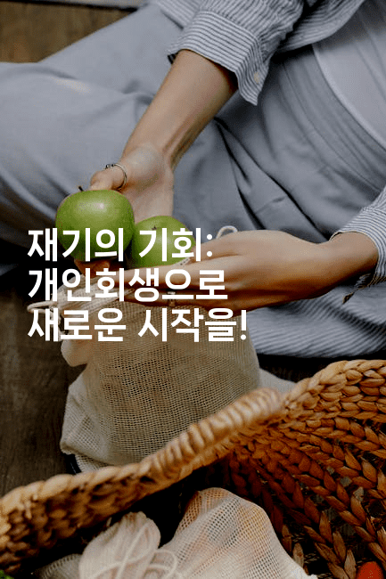 재기의 기회: 개인회생으로 새로운 시작을!-머니미미